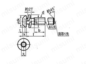 鋼 WAボタン-GSタイプ 日産ネジ製 | ＳＵＮＣＯ | MISUMI(ミスミ)
