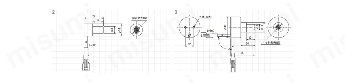 外形図2、3