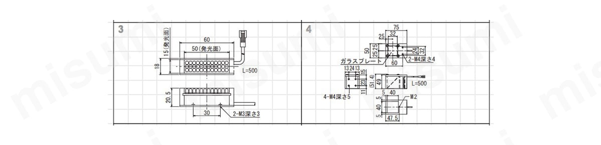 外形図3、4