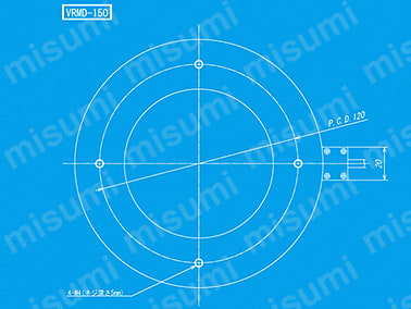 VRMD-150外形図
