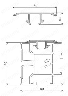 黄色モールド 外形図