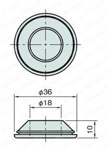 Line5 ラバー インサート（RIT） 外形図