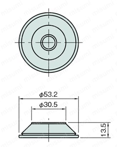 Line5 ラバー インサート（RIT） 外形図2