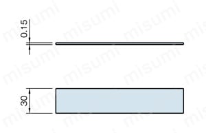 Line6・8 クランププロファイルエコノミーBN CPEBA 外形図1