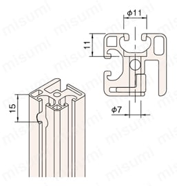 Line6・8 クランププロファイル CPL L6-CPL3030N/L6-CPL3030N2使用方法図-1