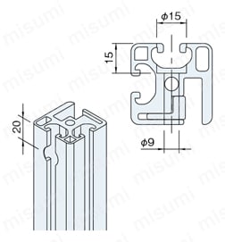 Line6・8 クランププロファイル CPL CPL4040N/CPL4040N2使用方法図-1