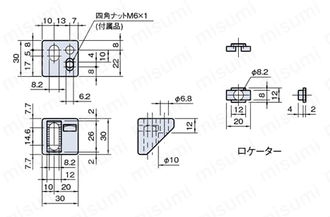 Line6・8 マルチブロックZN MBZ 外形図2