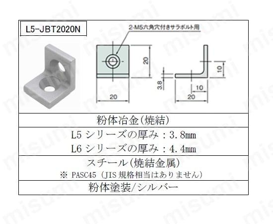 Line5 ジョイントブラケット JBT:関連画像
