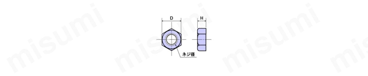 PTFEナット TENT 外形図