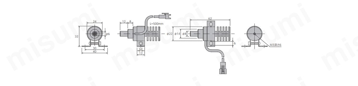UV3VP-8-365の寸法図