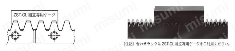 ZST-GL 組立専用ゲージ 使用例