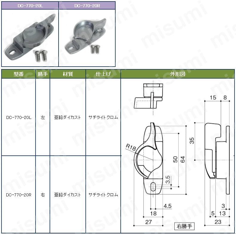クレセント DC-770:関連画像