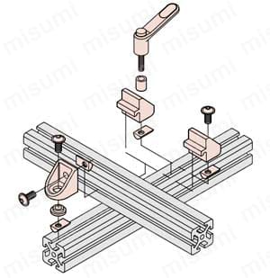 Line6 レバー付アングルクランプジョイント 製品仕様