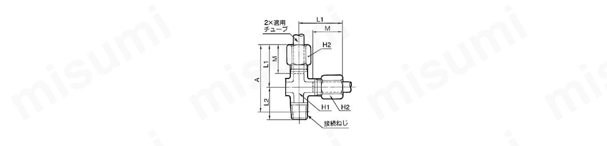 サービスチーズユニオン：DYの外形図