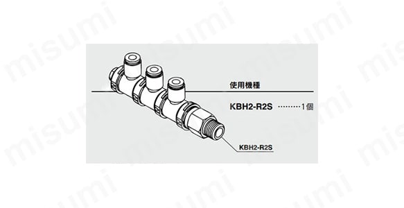 メスコネクタユニオン KBH:関連画像