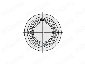 ユニオンティレジューシングの寸法図 サイズ6の場合