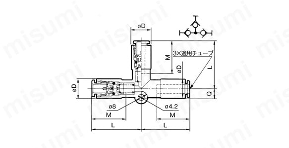 KCTの外形図