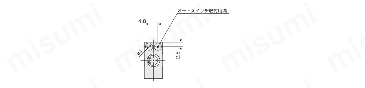 平行開閉形エアチャック 標準タイプ MHZ2シリーズ SMC MISUMI(ミスミ)