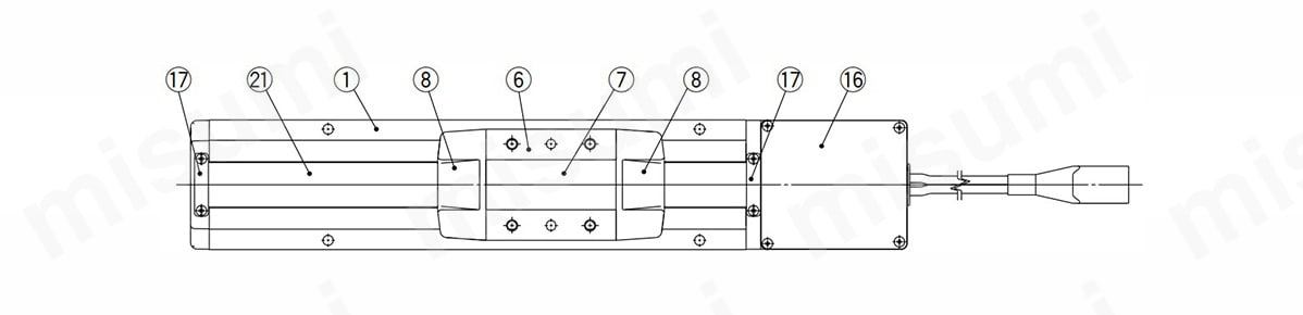 LEFBシリーズの構造図1