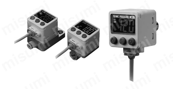 ZSE40A-C6-R-M | 2色表示式 高精度デジタル圧力スイッチ ZSE40A（F