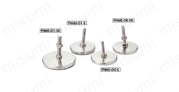 レベリングアジャスタ（おねじ）　FHMS-S:関連画像