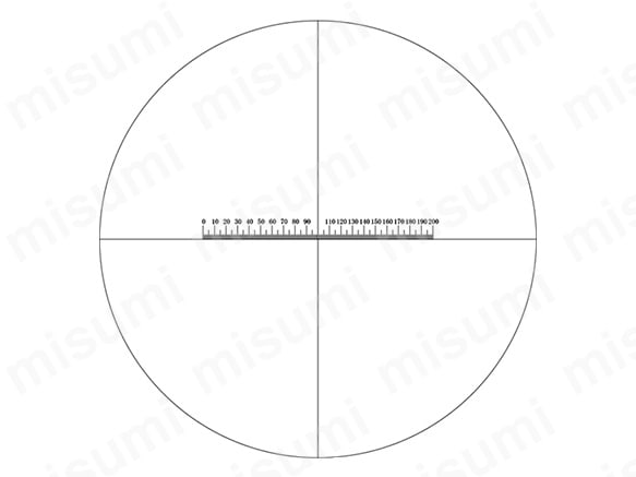 目盛板図面イメージ 1目盛0.05mm