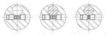 クランプ・ラウンド／組付工具 応用例