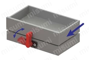 LSLK ストップロックレバー 使用例