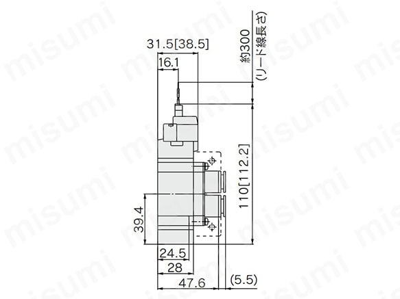 5ポートソレノイドバルブ 直接配管形 単体 SY7000シリーズ | SMC
