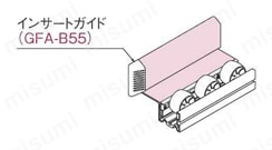 アルミコロコンガイドBキット 使用例