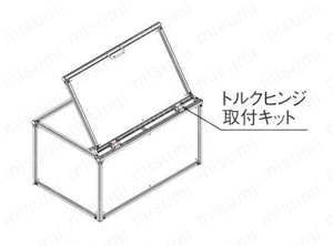 トルクヒンジ GFA-C05／GFK-N38 使用例1