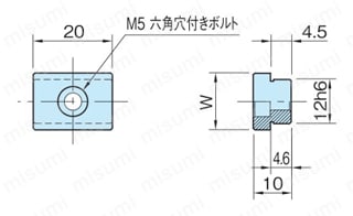 ステップキー(MCAC12SK) 外形図