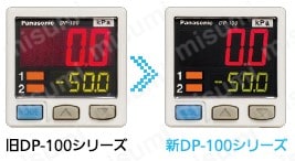 2画面・デジタル圧力センサ ［気体用］ （DP-100/DP-100L