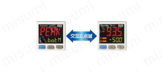 2画面・デジタル圧力センサ ［気体用］ （DP-100/DP-100L
