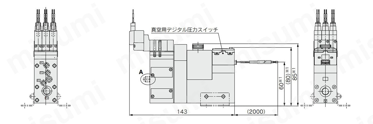 ZR120S1-K25LZ-F | 大型真空ユニット エジェクタシステム ZR
