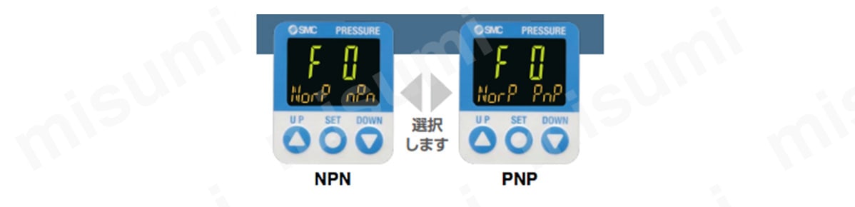 1台でNPN、PNPに対応／在庫点数の削減が可能