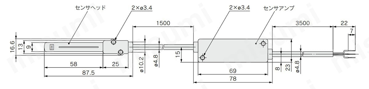 IZD10-110／IZD10-510の寸法図1