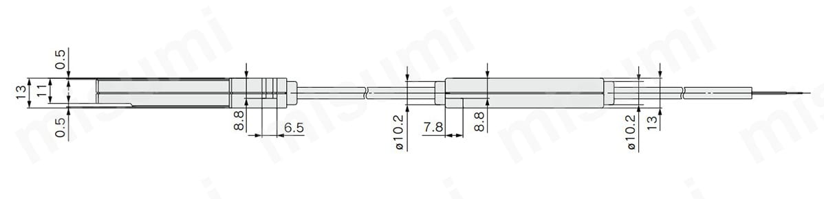 IZD10-110／IZD10-510の寸法図2