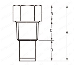 ホロコーンスプレー K-10 外形図01