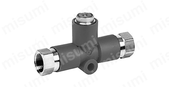 ワンタッチ管継手付残圧排気弁 プッシュロック式 KEシリーズ | SMC 
