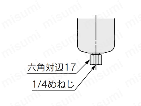 ドレンガイド（ドレン排出バルブ無）