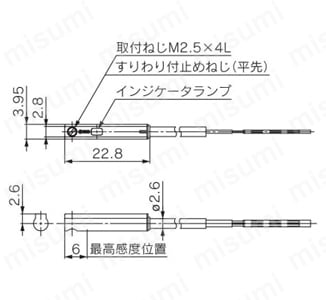 D-M9BW | 2色表示式無接点オートスイッチ 直接取付 D-M9NW/V・D-M9PW/V・D-M9BW/V | SMC | MISUMI(ミスミ)