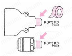 ラウンドノズル 製品仕様関連画像2