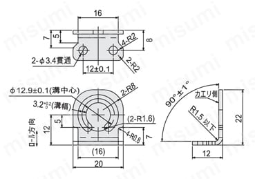 画像処理システム 周辺機器 【FL】 FL-XBK1外形図