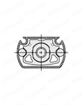 電動シリンダ LZCシリーズ L(D)ZCB3□フルカバー:F仕様外形図