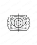 電動シリンダ LZCシリーズ L(D)ZCB5□フルカバー:F仕様外形図