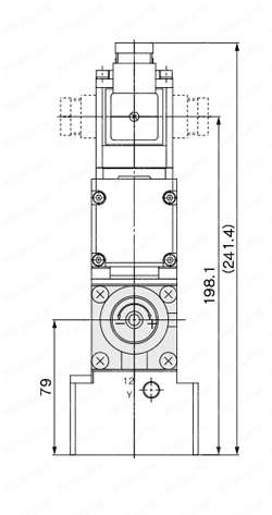 5ポート電空比例弁 VER2000・4000 外形図6