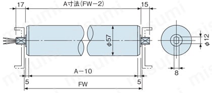 モータローラ PSS型 外形図