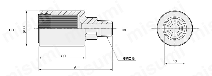 クリーン排気フィルタ 外形図05