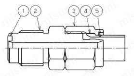 新世代継手 LS-FIT 構造断面図